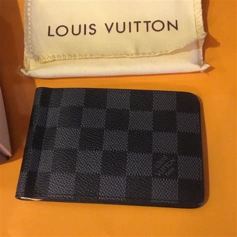 replica louis vuitton money clip|louis vuitton money clip for men.